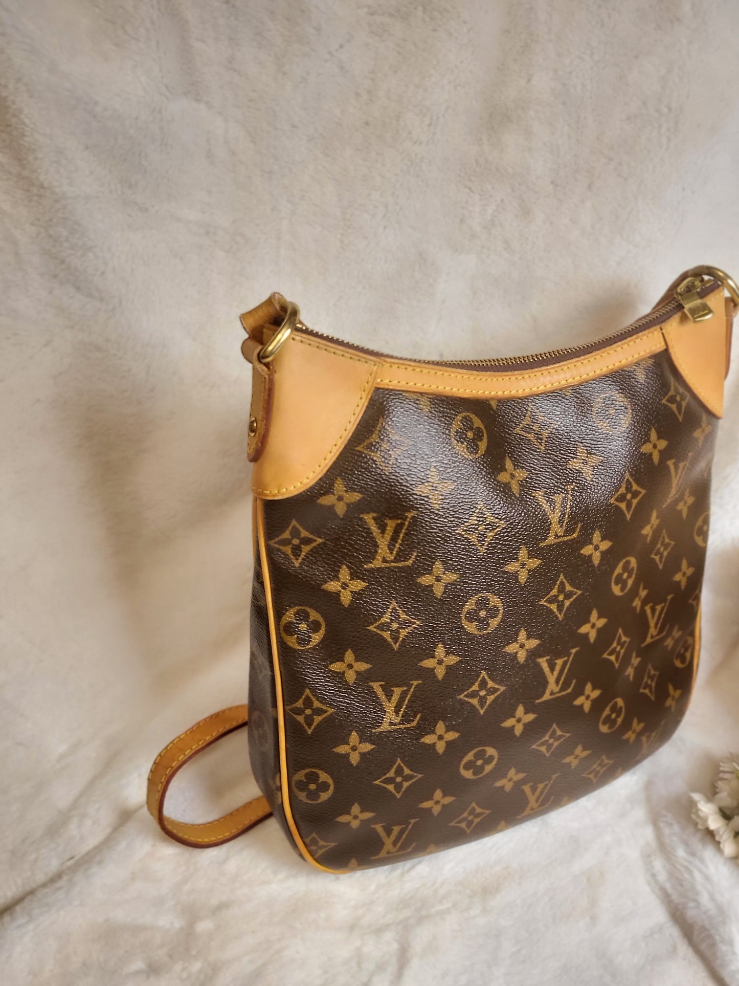 Authentic pre-owned Louis Vuitton odeon pm crossbody shoulder bag