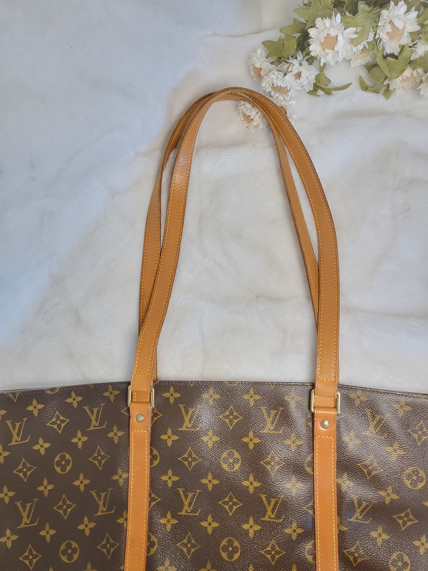 Authentic pre-owned Louis Vuitton sac tote pm shoulder bag