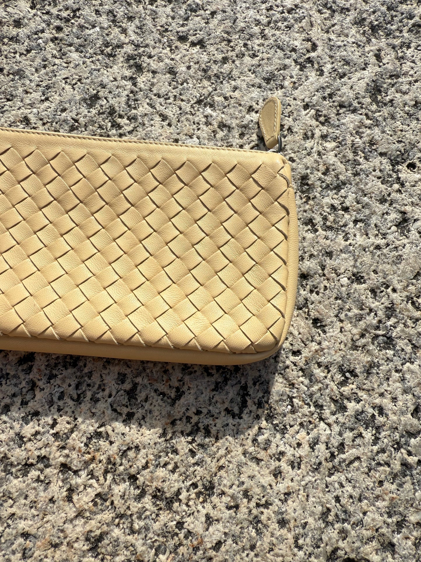 Bottega Veneta Intrecciato Leather Pouch