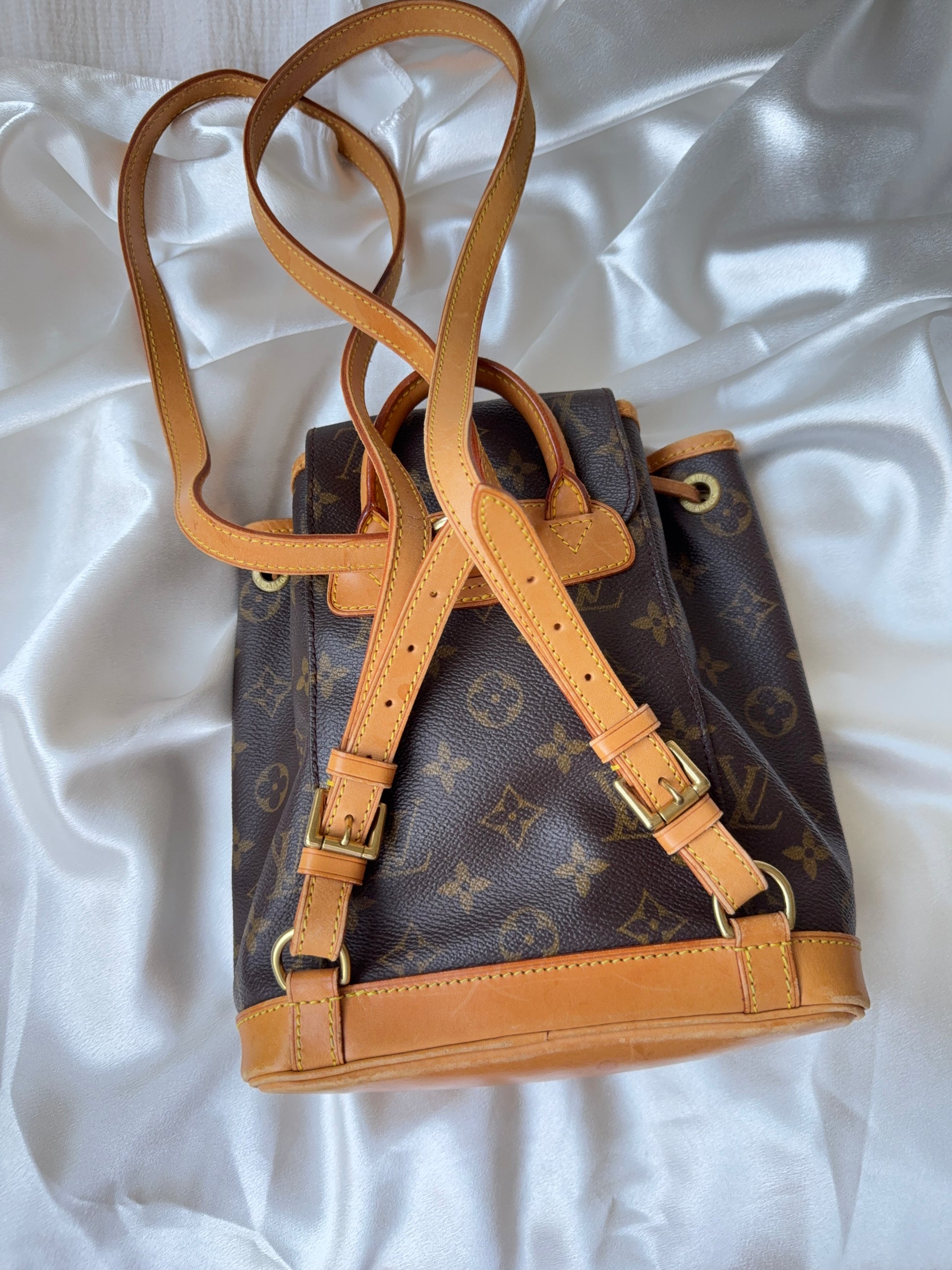 Louis Vuitton Montsouris pm mini backpack – Little Bean Vintage