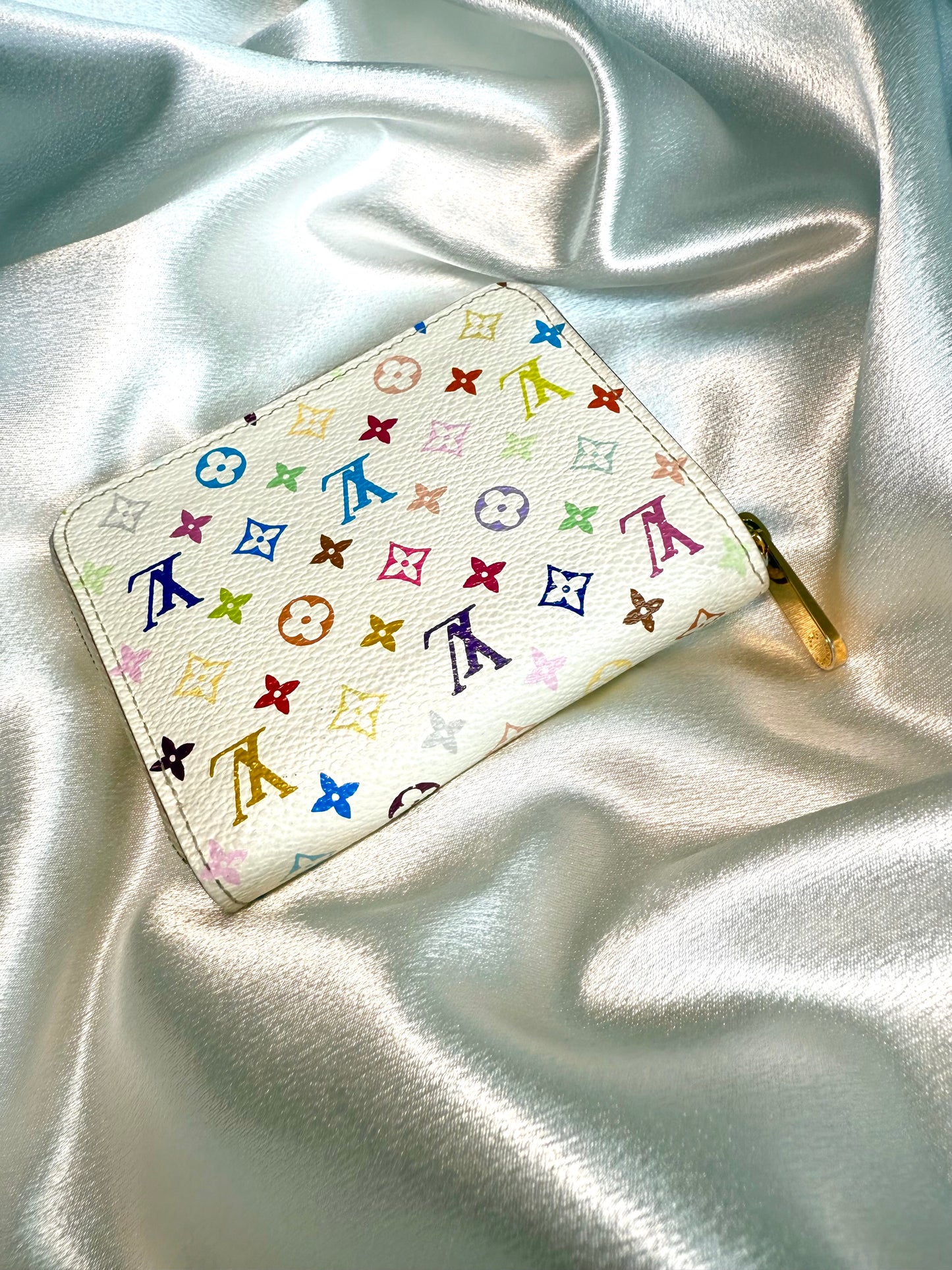 Louis Vuitton multicolor zippy wallet