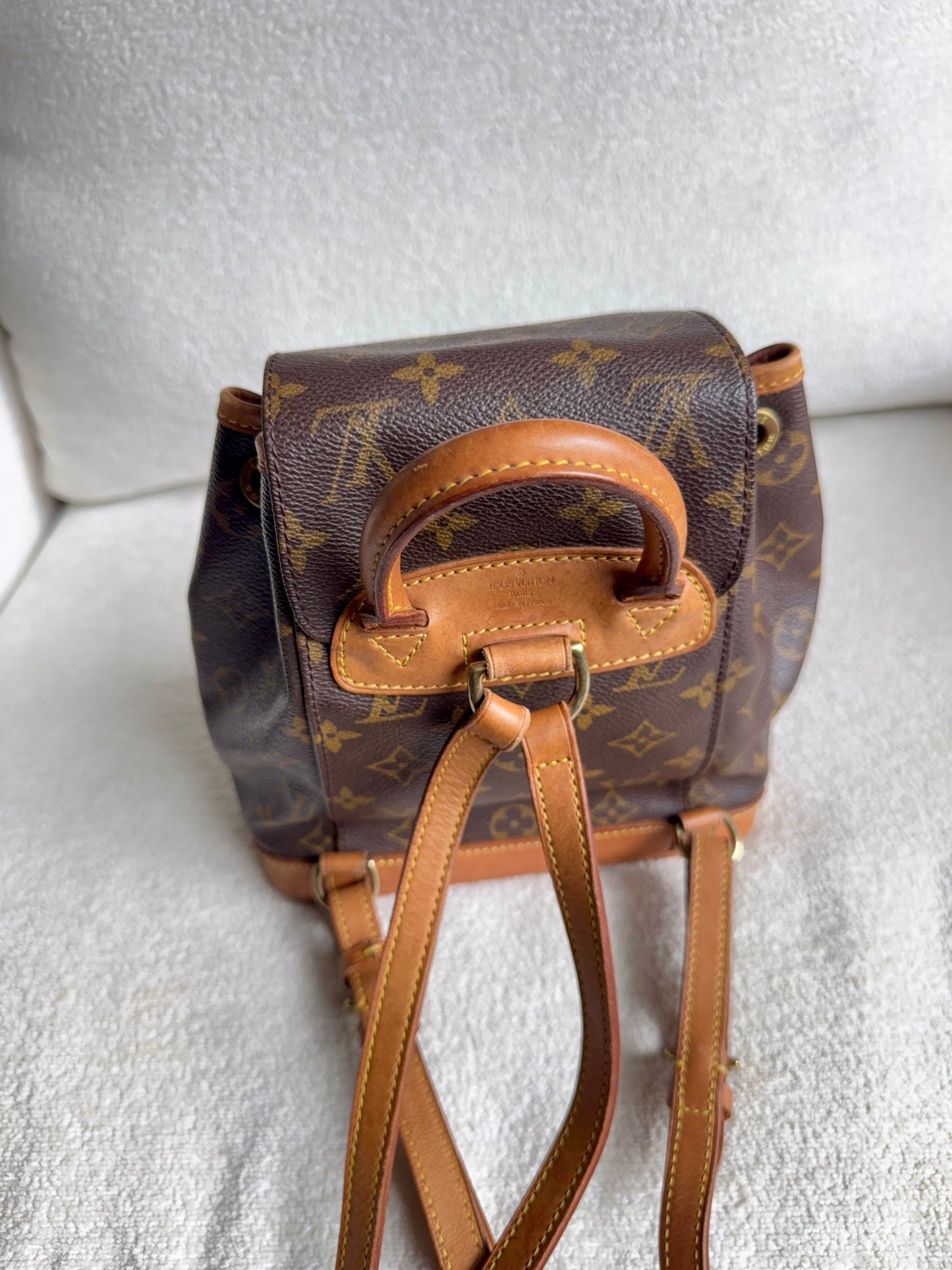 Louis Vuitton Montsouris pm mini backpack