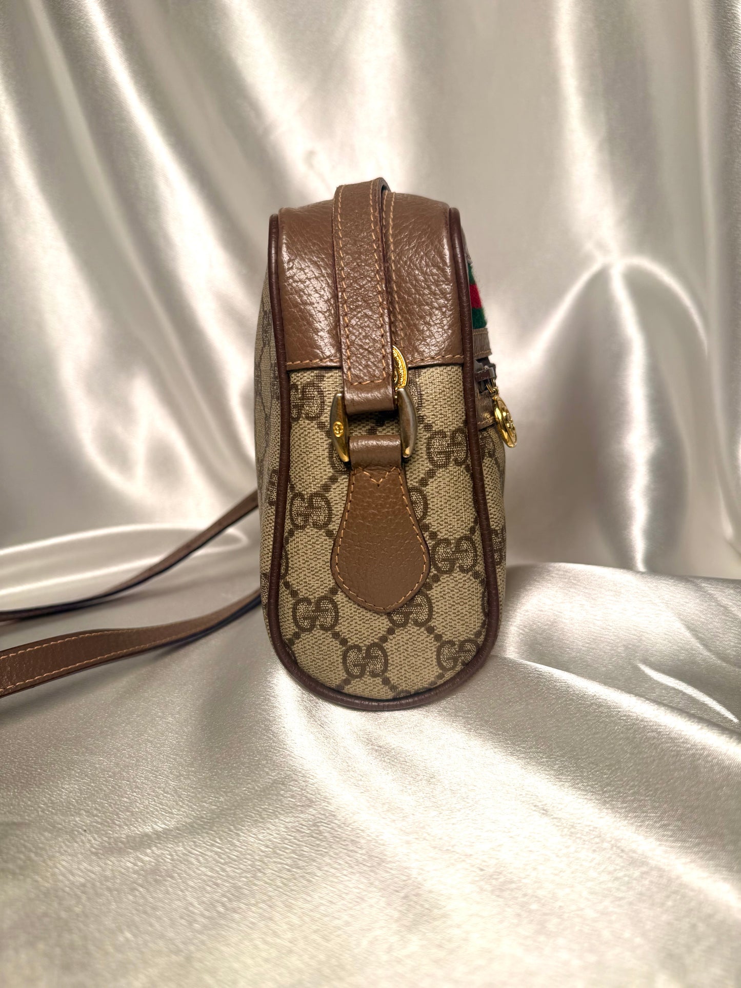 Gucci ophidia sherry line crossbody shoulder bag