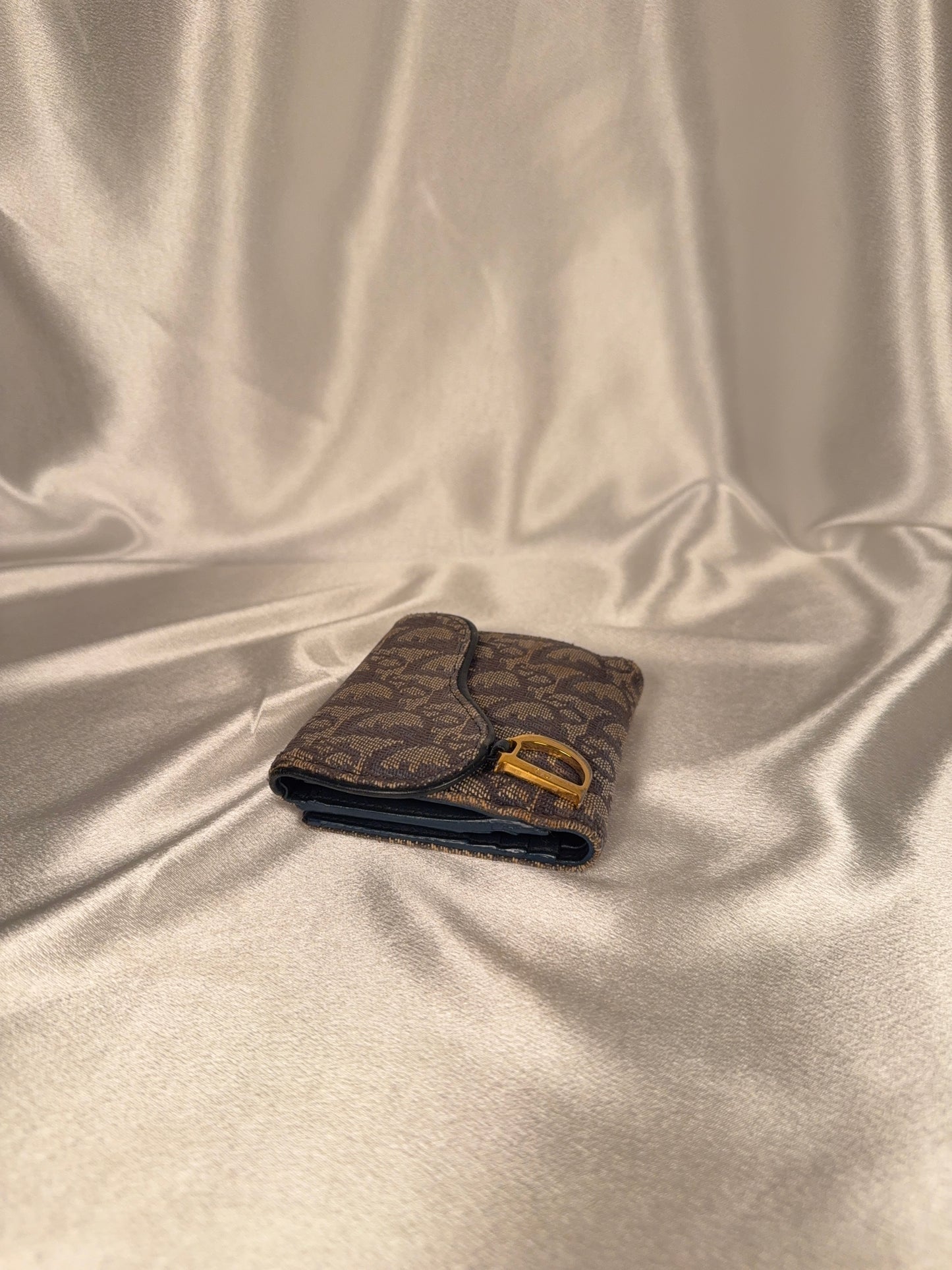 Dior trotter saddle wallet