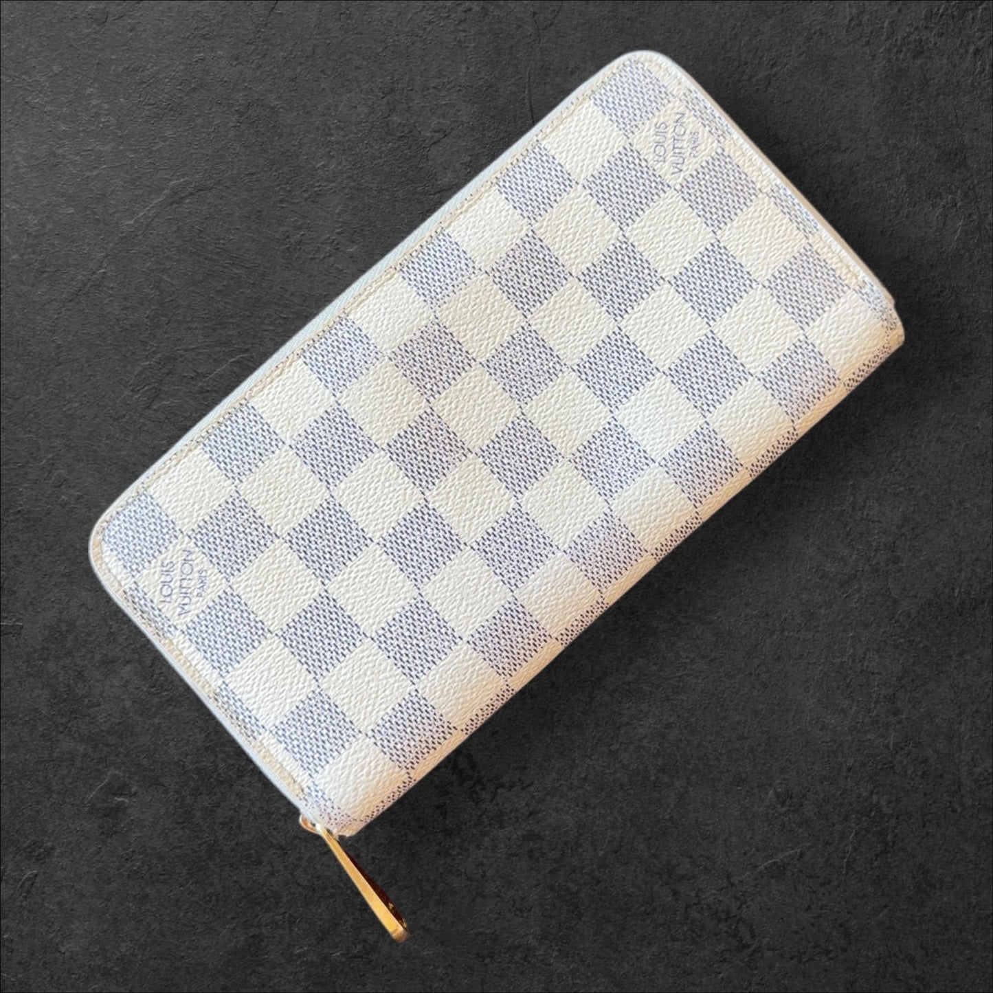 Louis Vuitton Damier Azur Zippy Wallet
