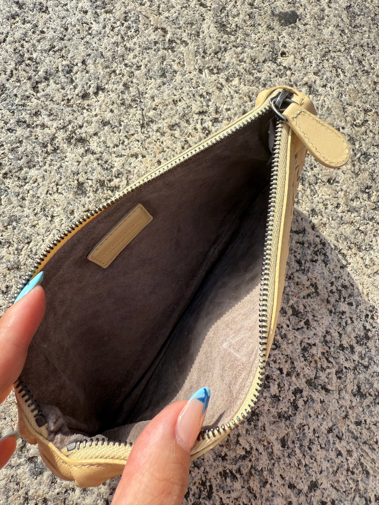 Bottega Veneta Intrecciato Leather Pouch
