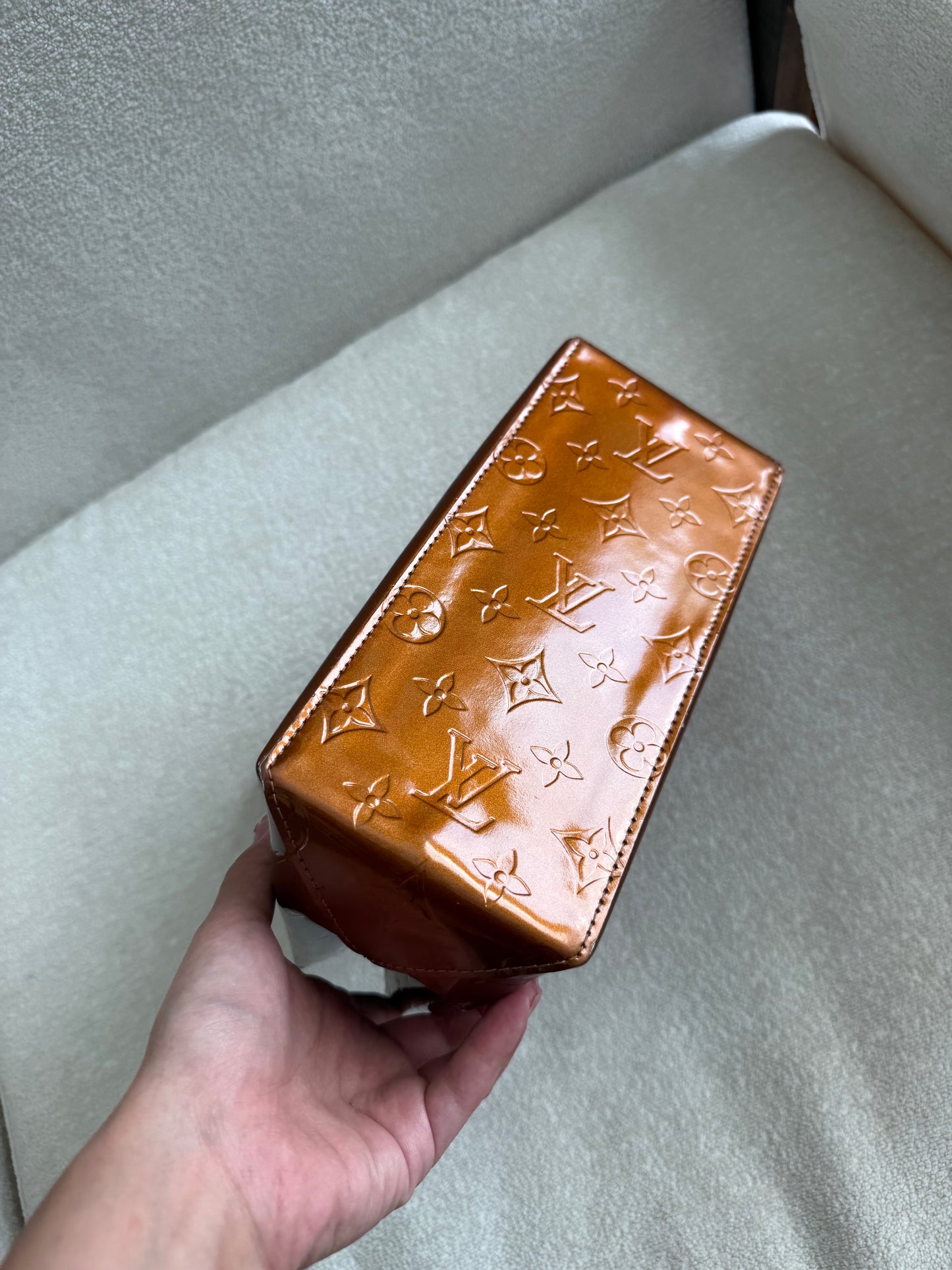 Louis Vuitton Reade pm vernis bag
