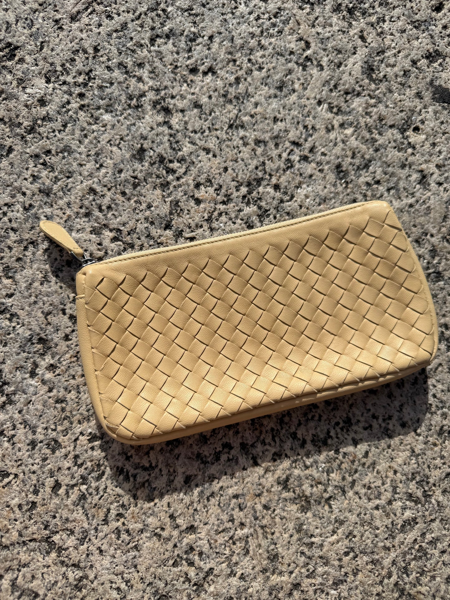 Bottega Veneta Intrecciato Leather Pouch