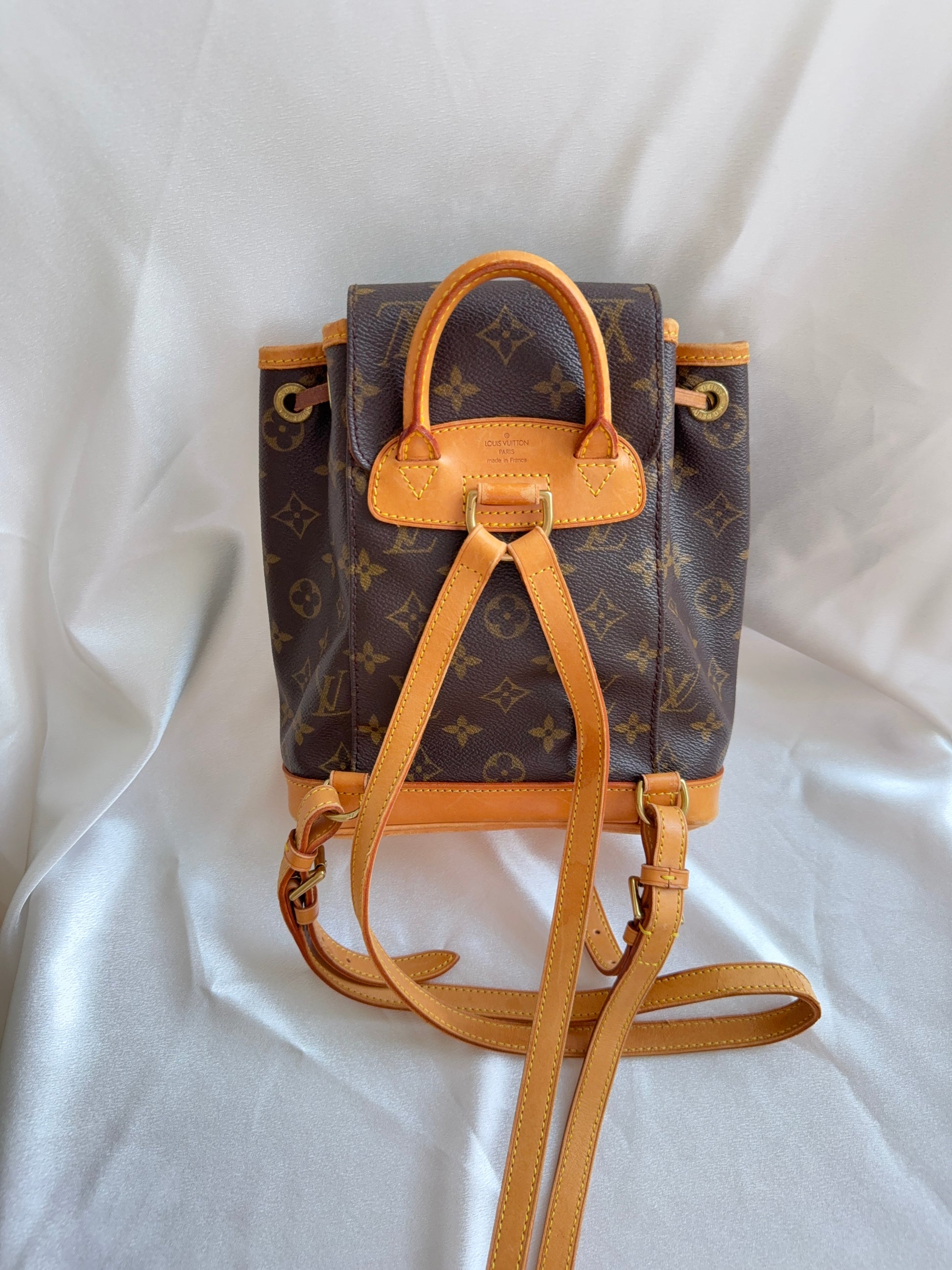 Louis Vuitton Montsouris pm mini backpack Little Bean Vintage Louis Vuitton Montsouris pm mini backpack Little Bean Vintage