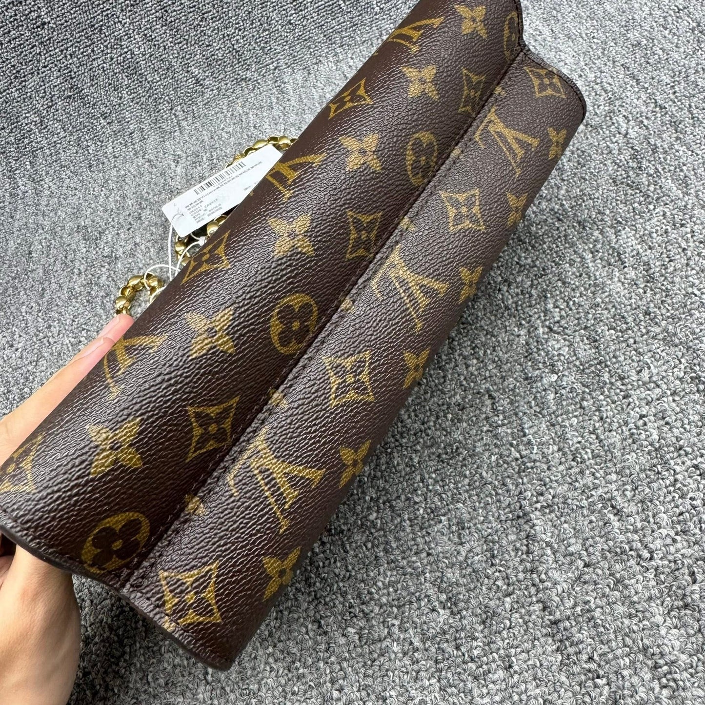 Louis Vuitton Monogram Black Victoire Shoulder Bag