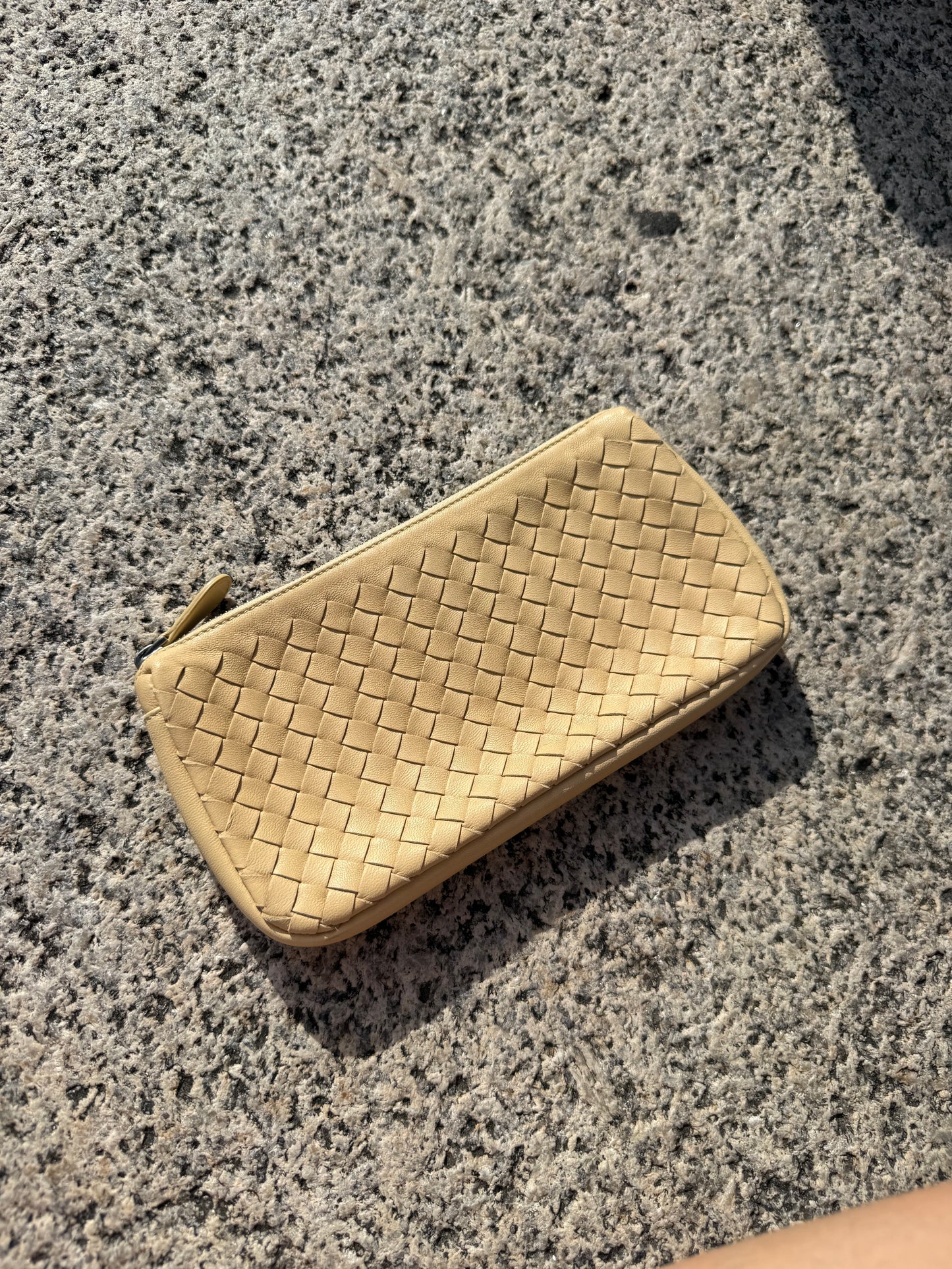Bottega Veneta Intrecciato Leather Pouch