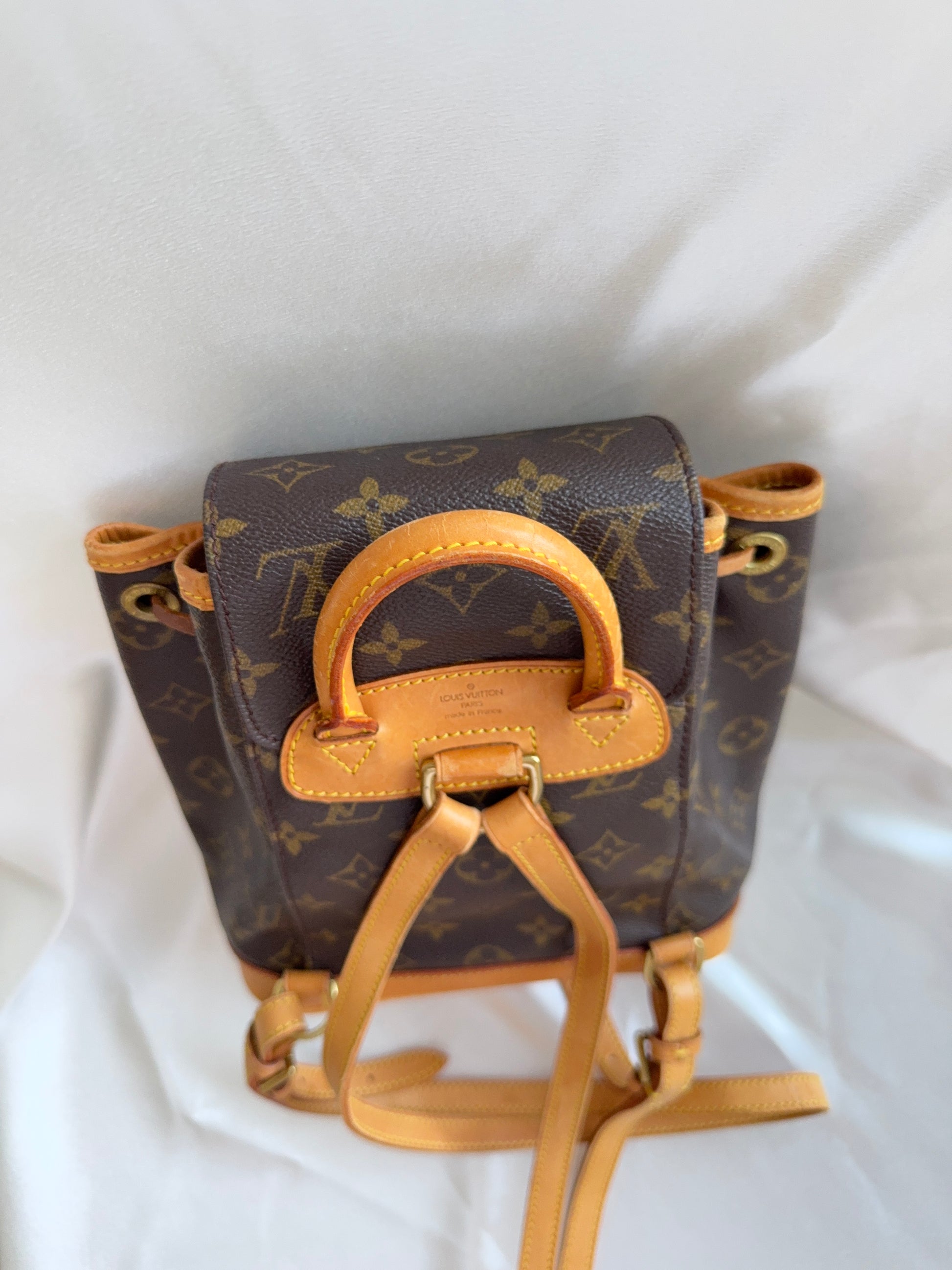 louis vuitton backpack rental Louis Vuitton Montsouris pm mini backpack – Little Bean Vintage