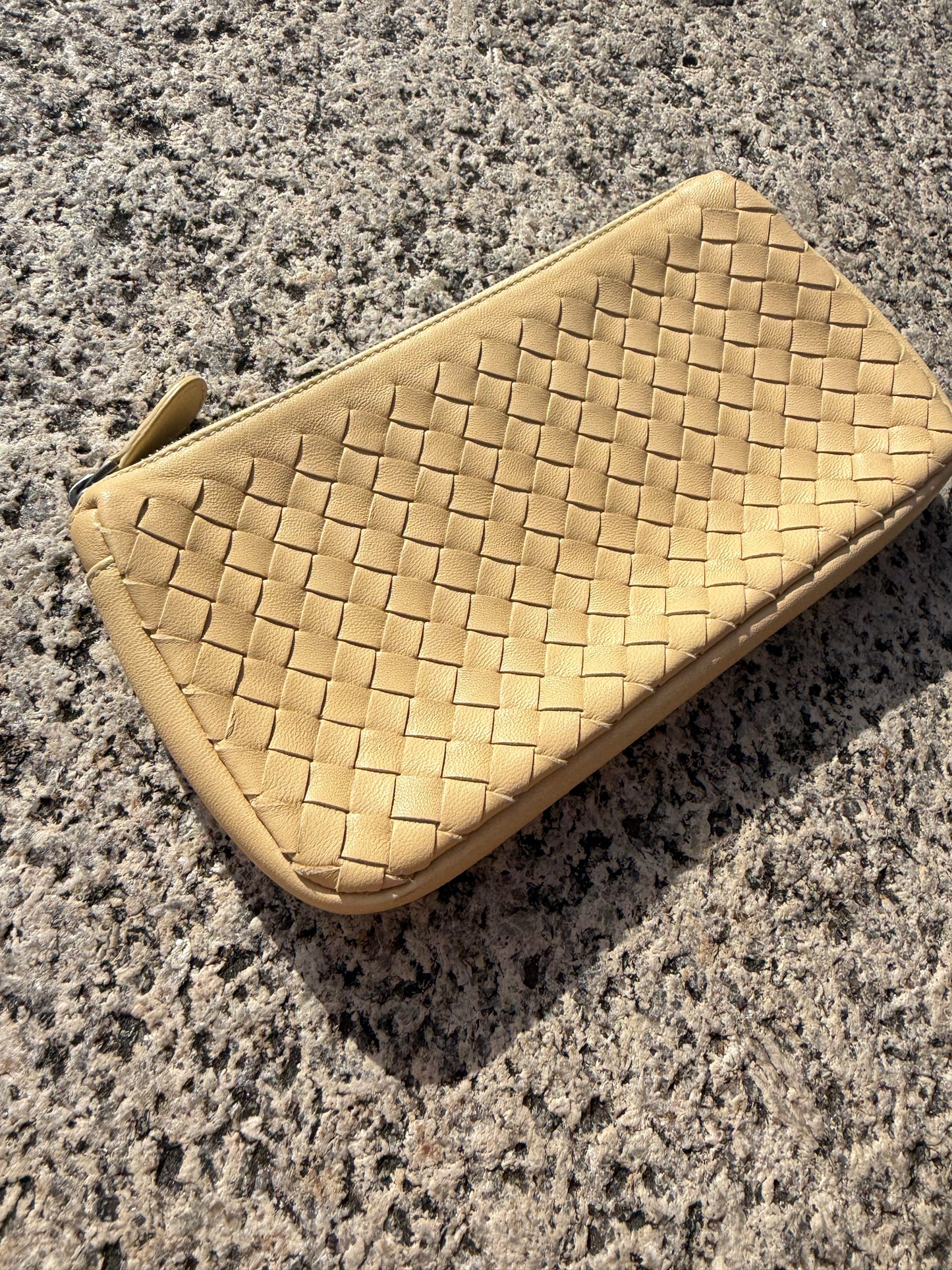 Bottega Veneta Intrecciato Leather Pouch
