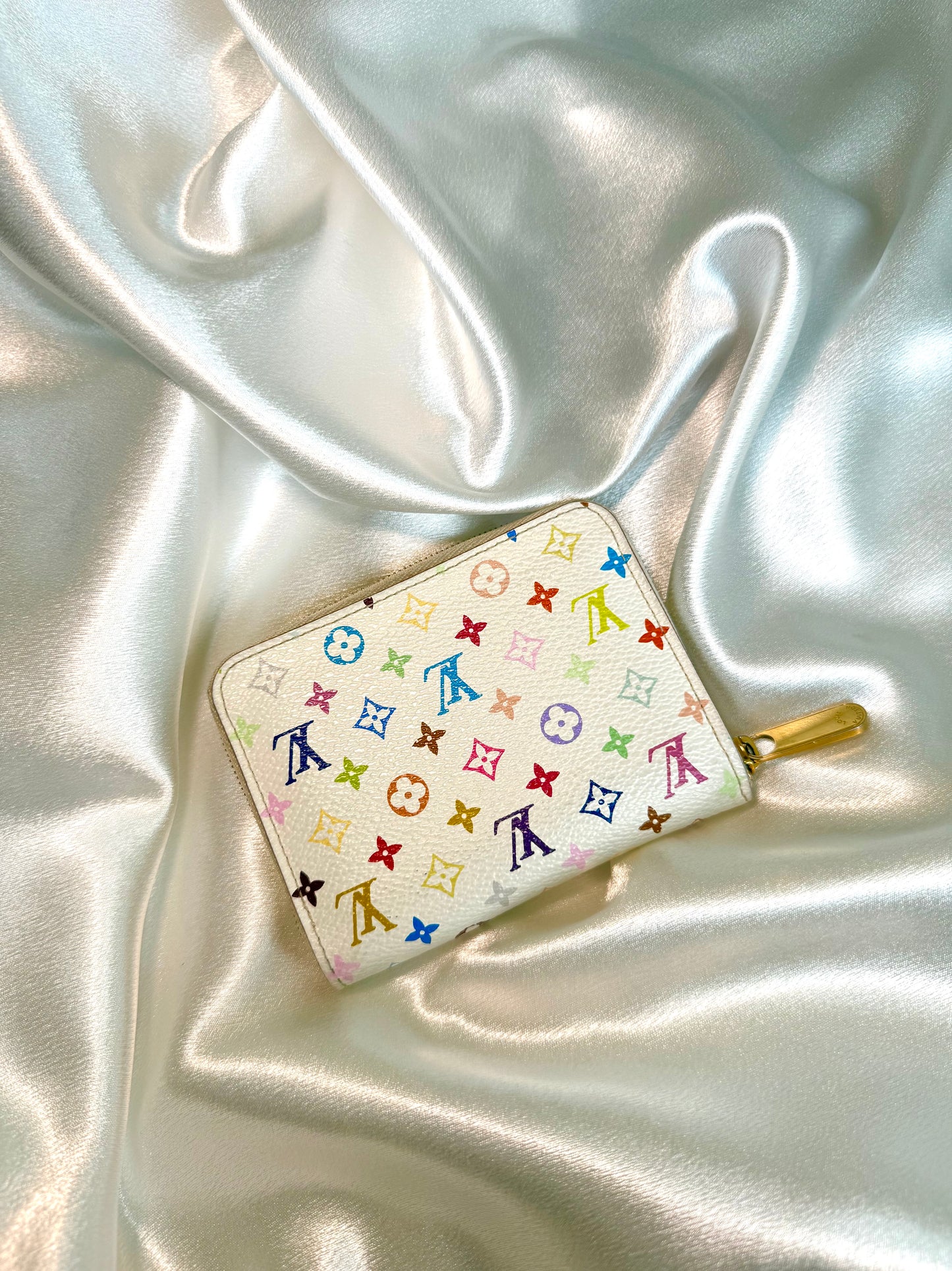 Louis Vuitton multicolor zippy wallet