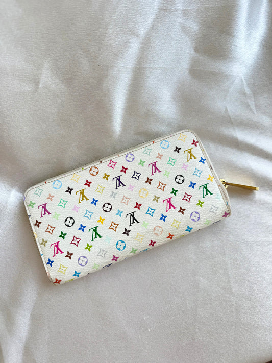 Louis Vuitton Monogram Multicolore Zippy Wallet