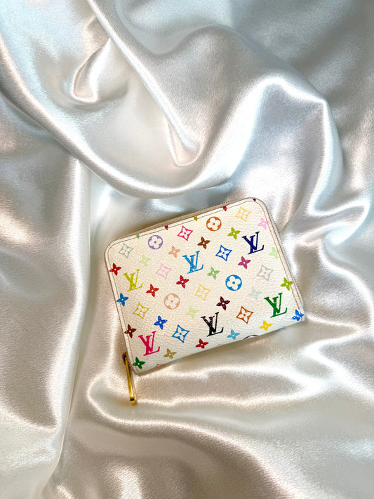 Louis Vuitton multicolor zippy wallet