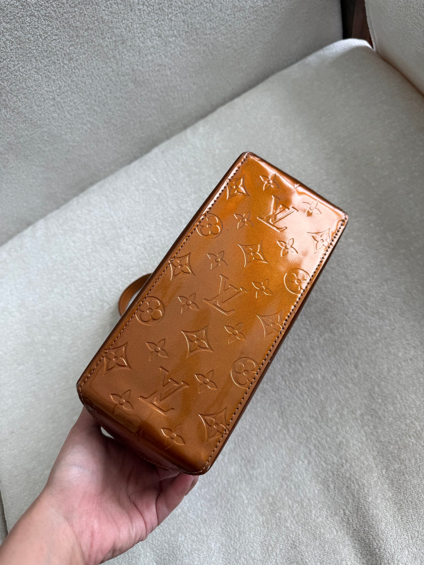 Louis Vuitton Reade pm vernis bag