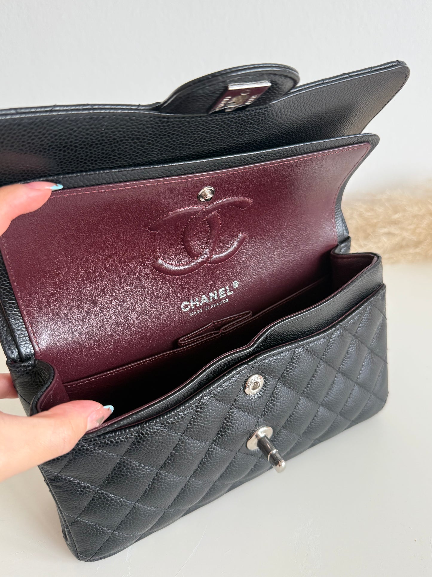 Chanel small classic double flap