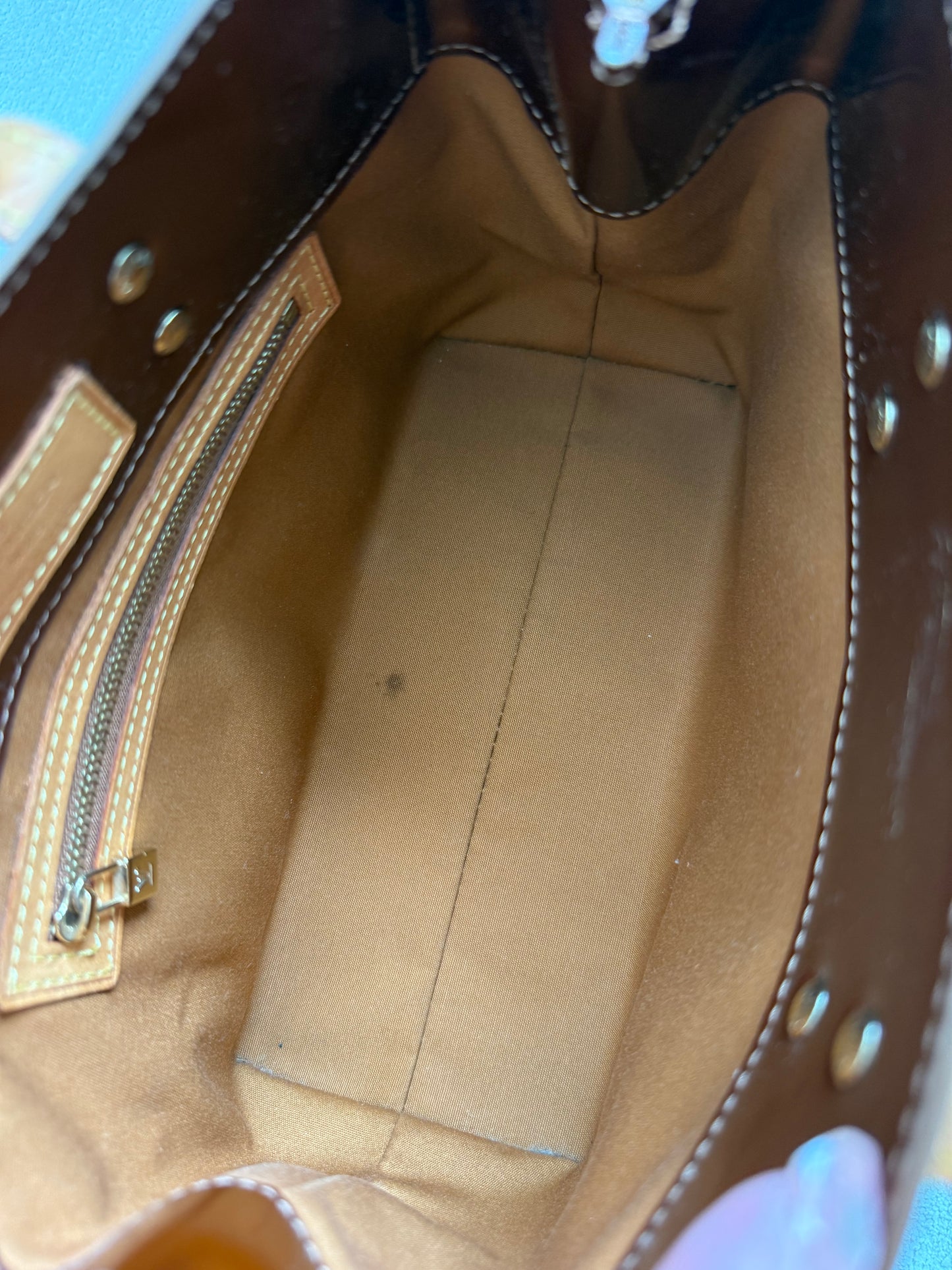 Louis Vuitton Reade pm vernis bag