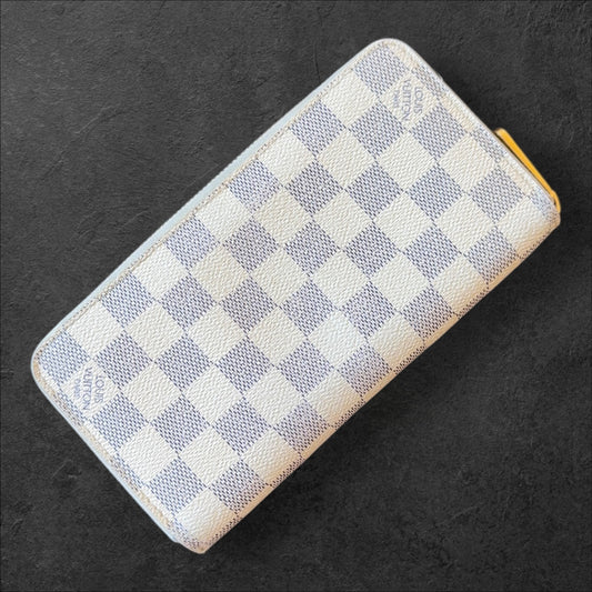 Louis Vuitton Damier Azur Zippy Wallet