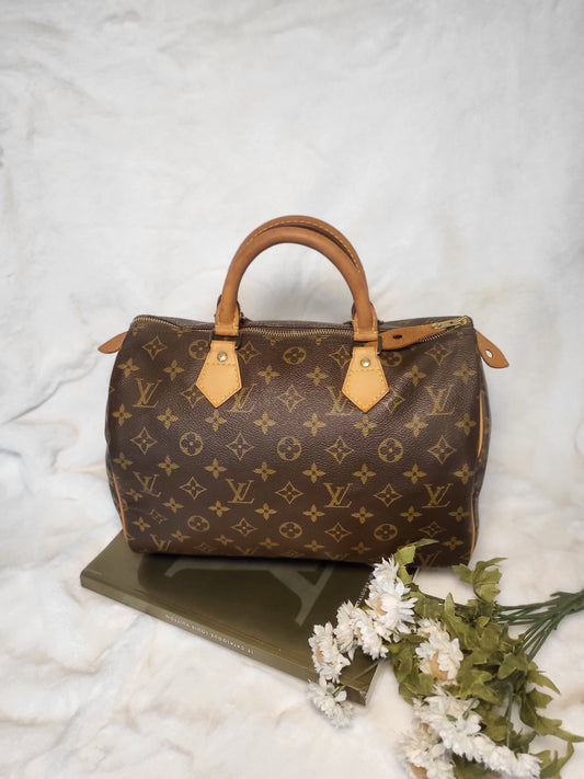 Authentic pre-owned Louis Vuitton speedy 30