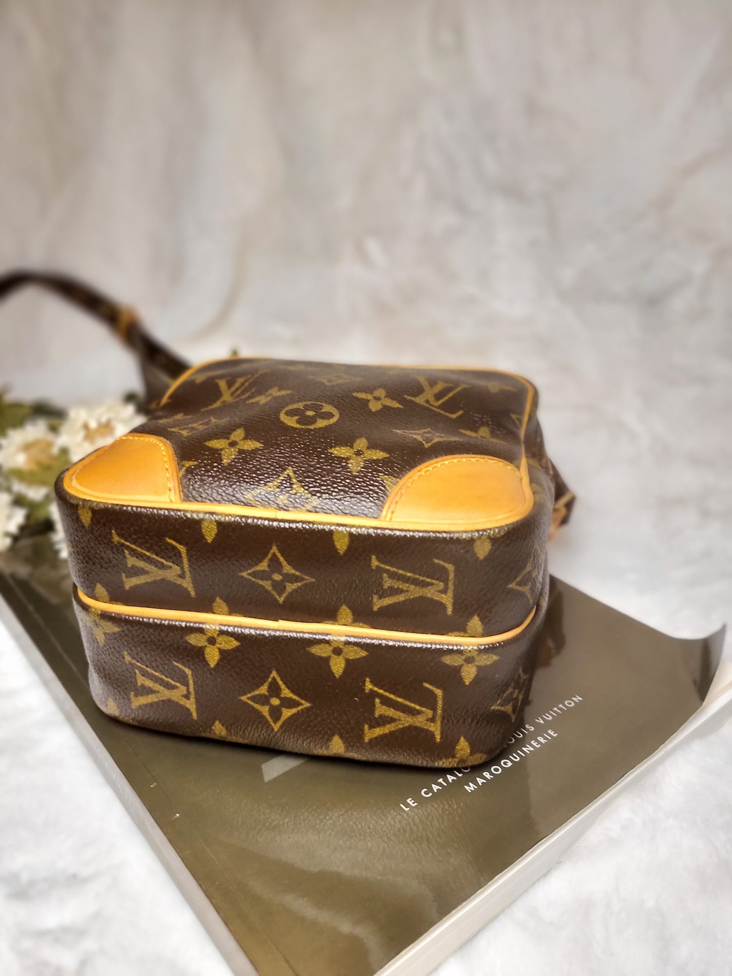 Authentic pre-owned Louis Vuitton Amazone pm crossbody shoulder bag