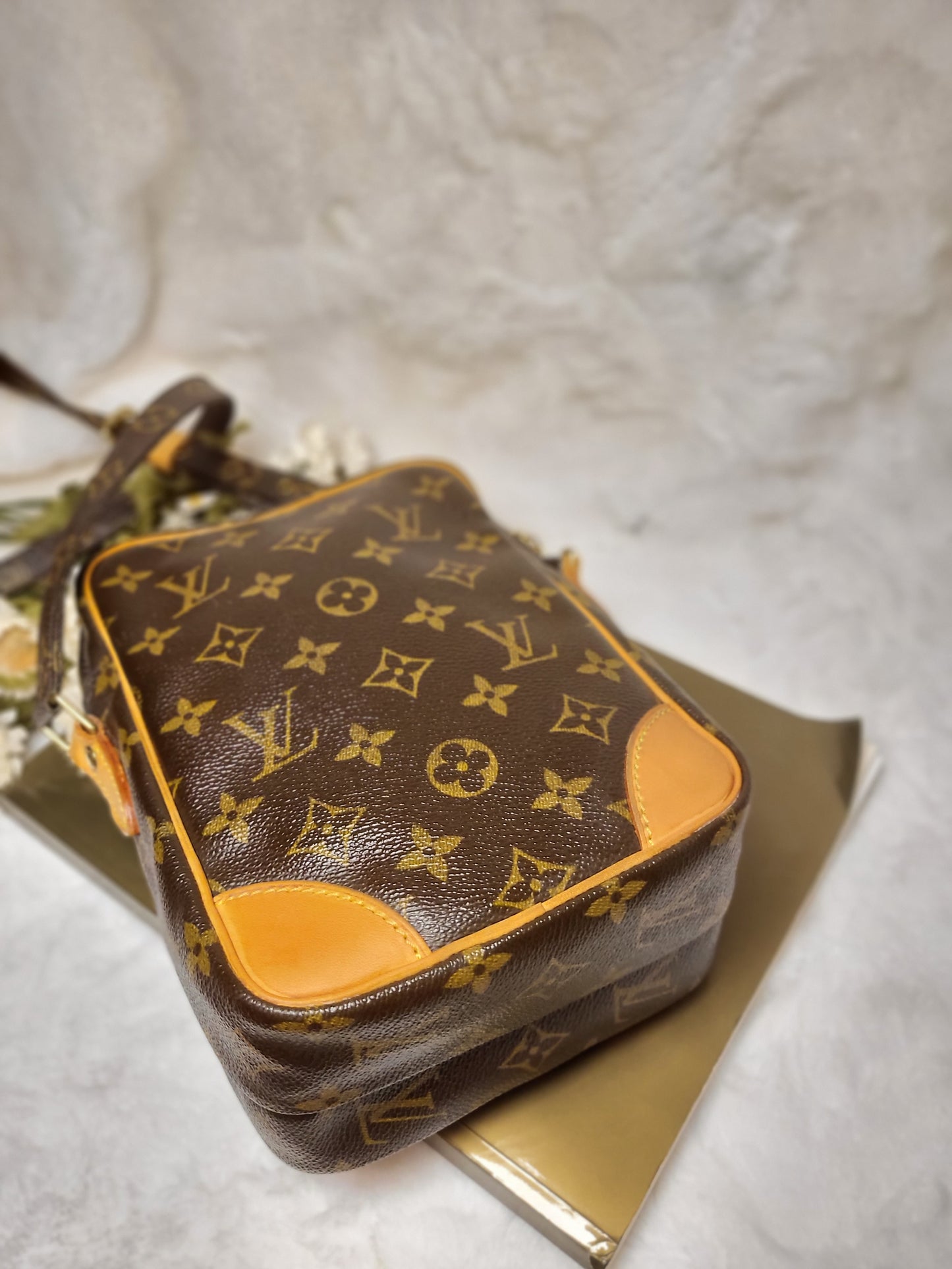 Authentic pre-owned Louis Vuitton Amazone pm crossbody shoulder bag