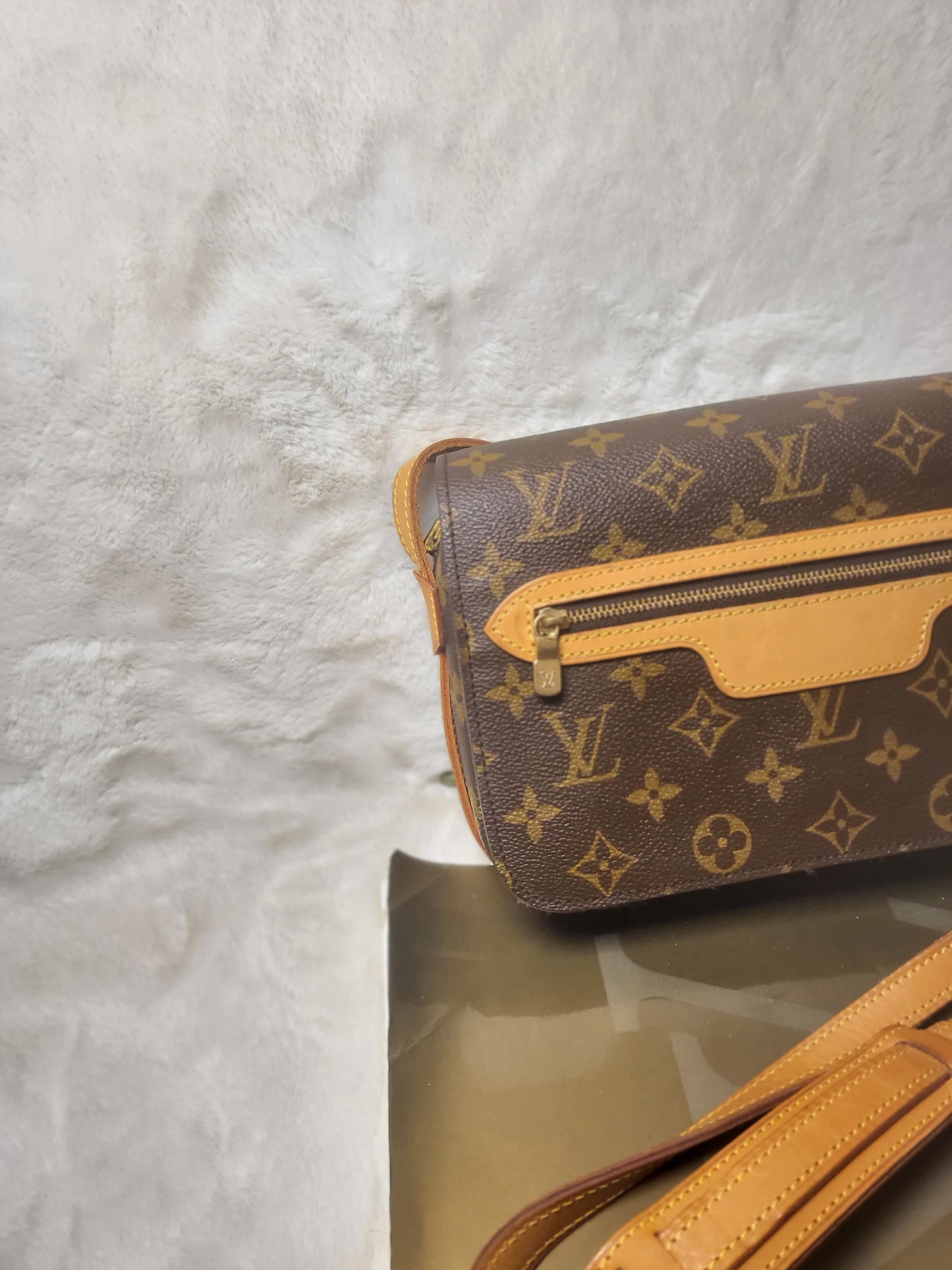 Authentic pre-owned Louis Vuitton Saint Germain crossbody shoulder bag