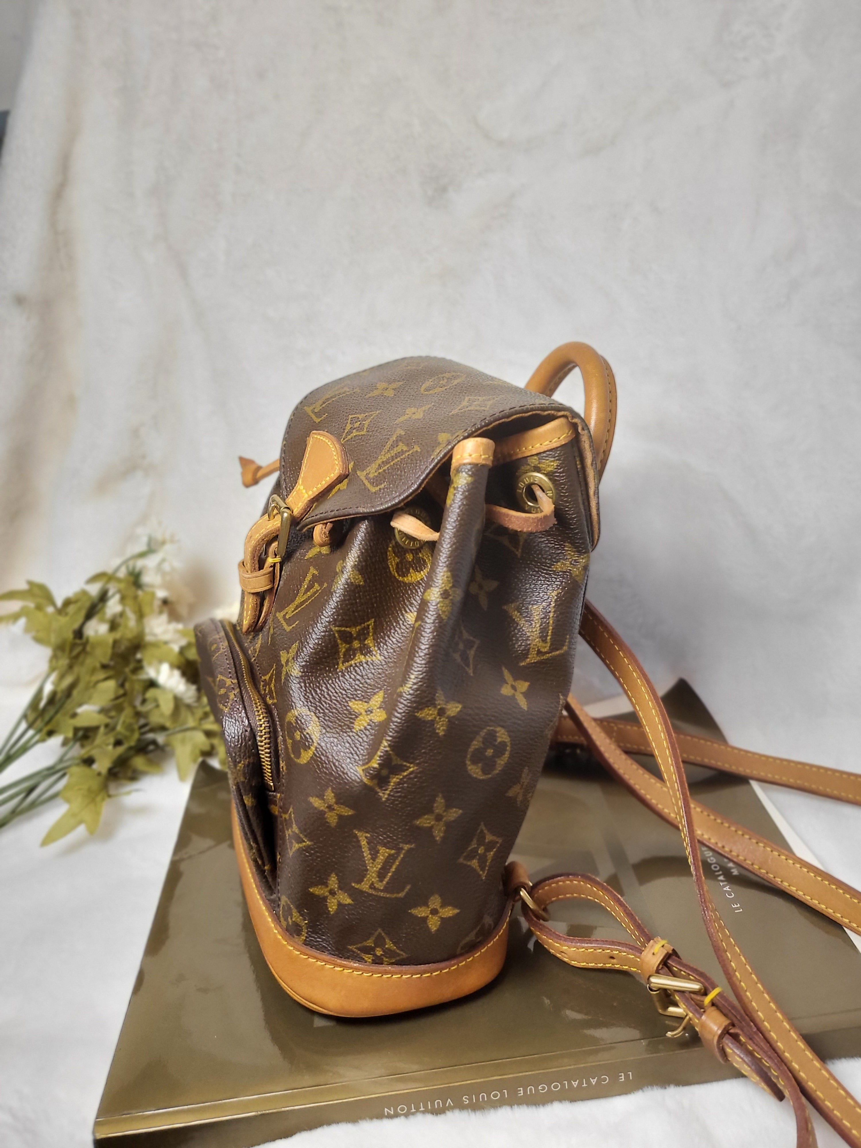 Little louis vuitton backpack best sale