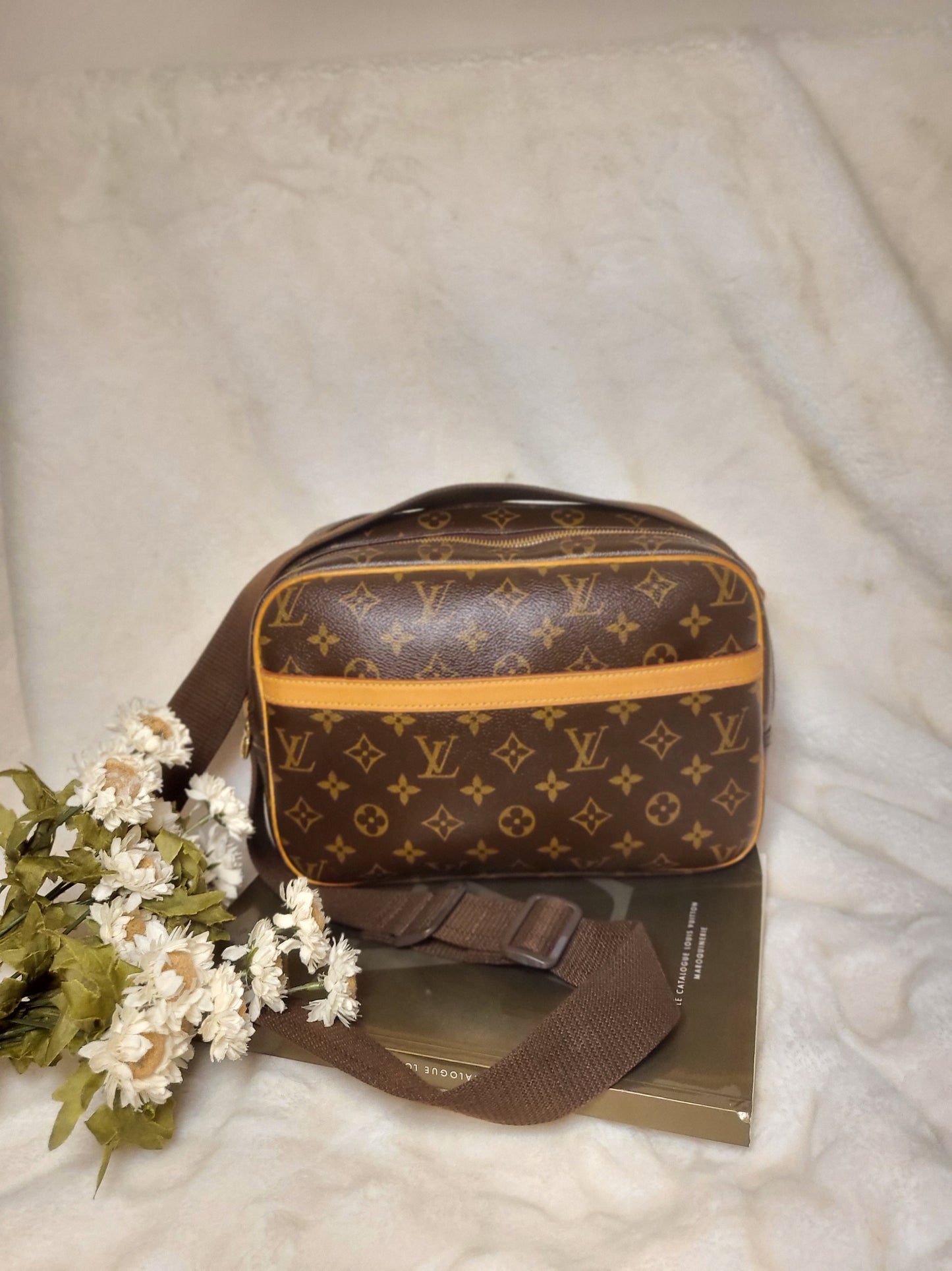 Authentic pre-owned Louis Vuitton Reporter pm crossbody shoulder bag