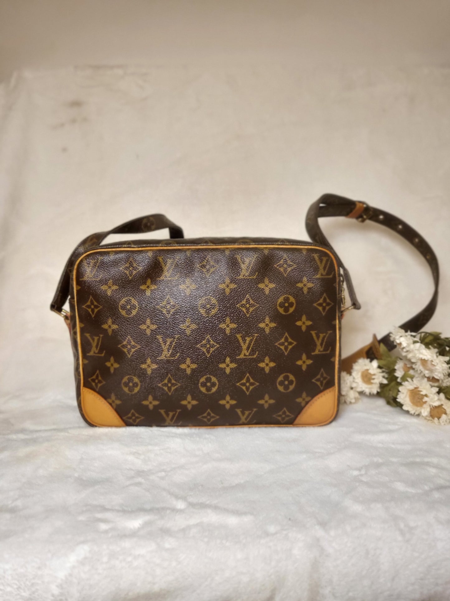 Authentic pre-owned Louis Vuitton Nile pm crossbody shoulder bag