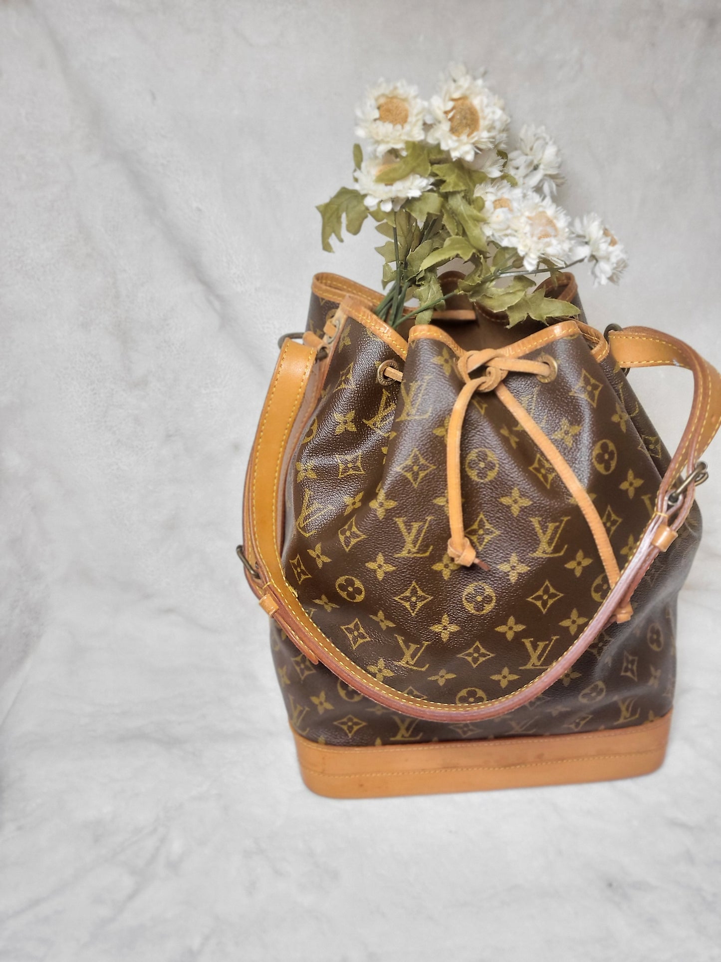 Authentic pre-owned Louis Vuitton Noe GM bucket shower bab