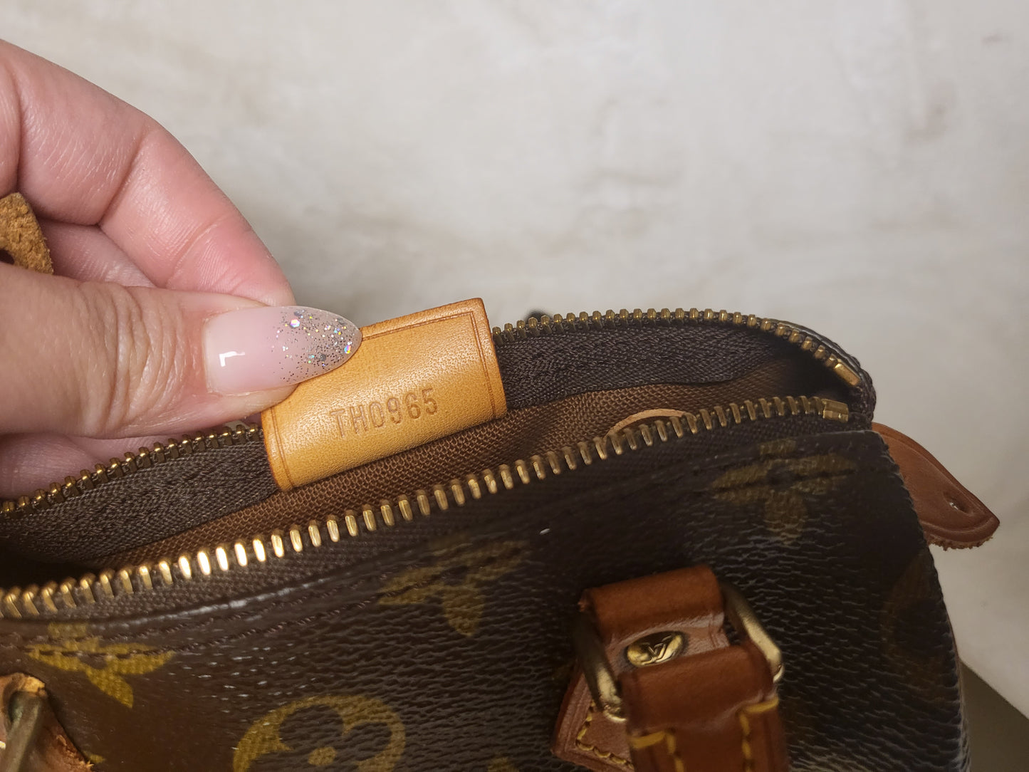 Authentic pre-owned Louis Vuitton speedy mini HL