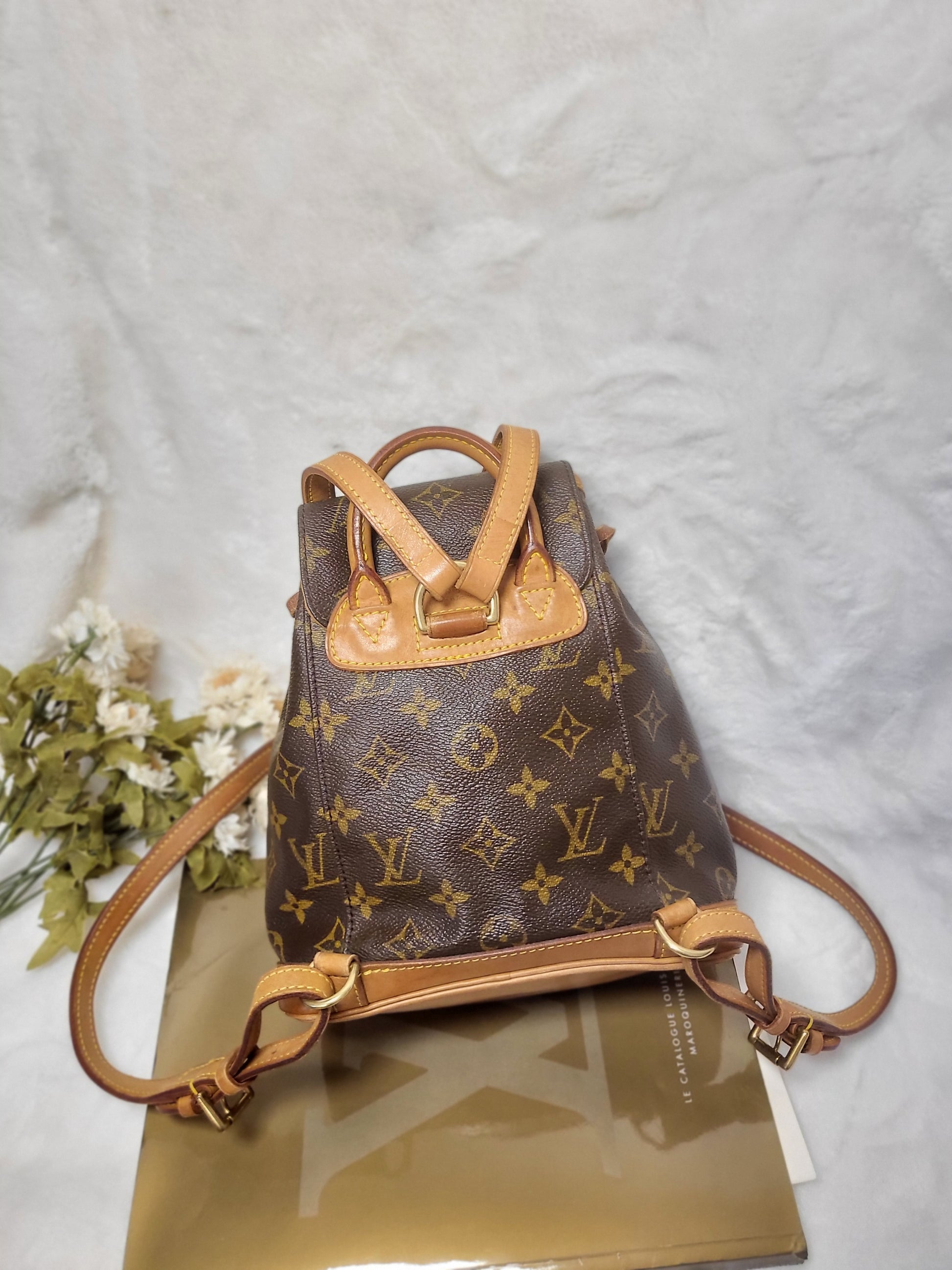 Authentic pre-owned Louis Montsouris mini backpack Little Bean Vintage Authentic pre-owned Louis Montsouris mini backpack Little Bean Vintage