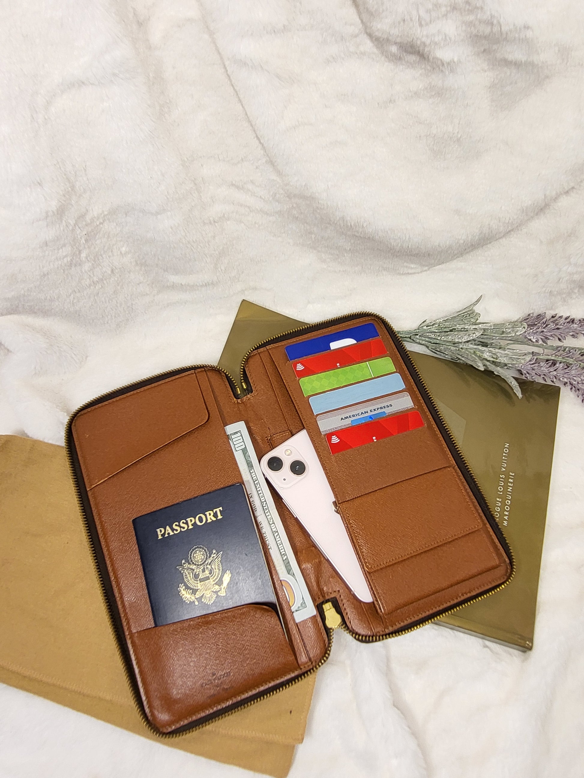 de voyage travel wallet