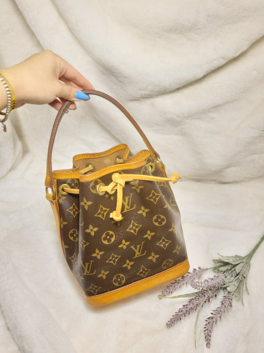 Authentic pre-owned Louis Vuitton Noe mini