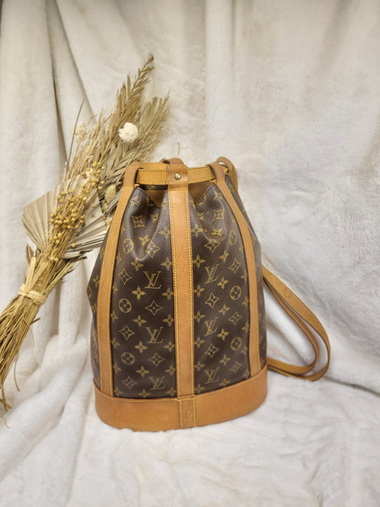 Authentic pre-owned Louis Vuitton Randonnee pm shoulder bag