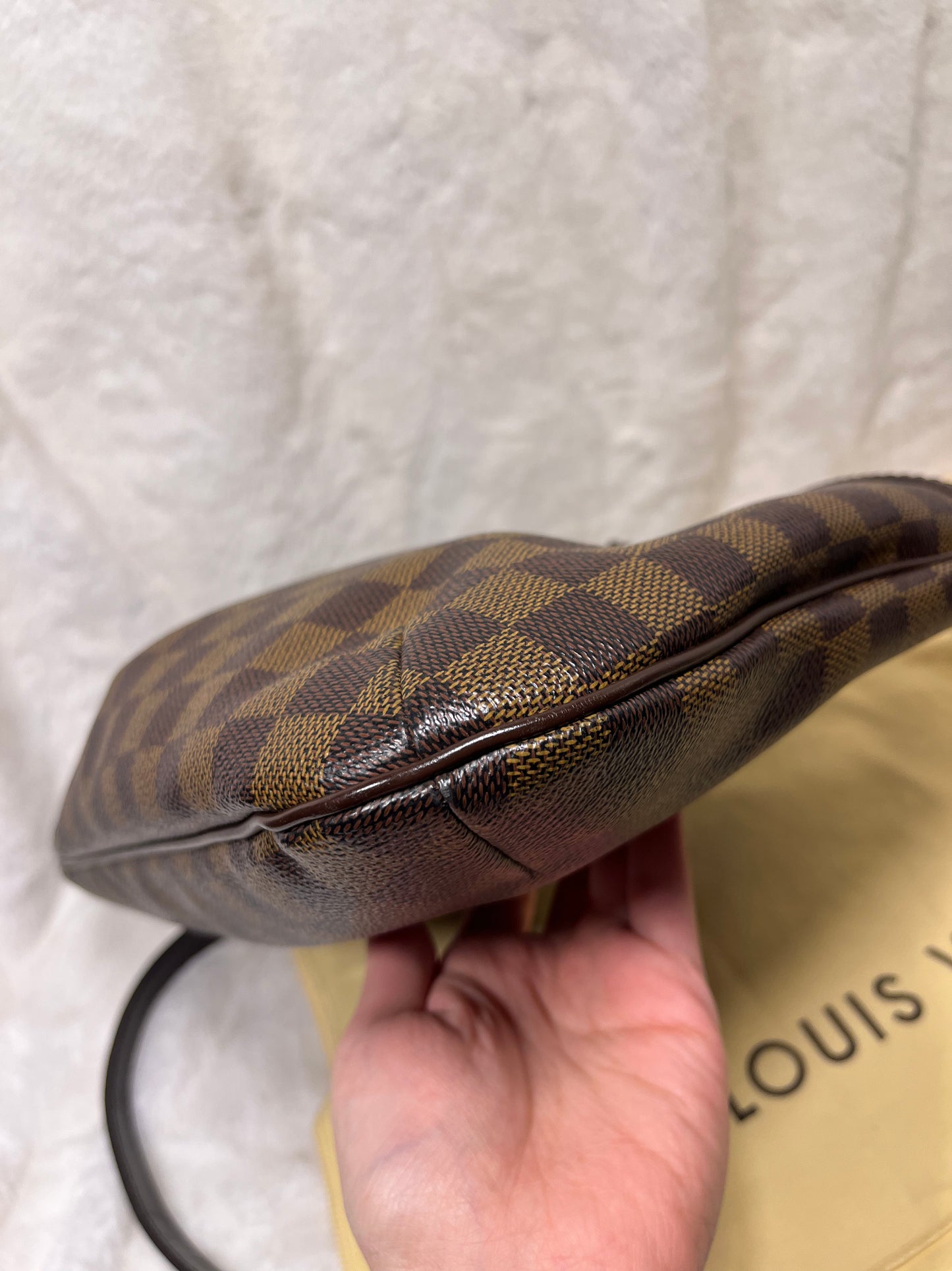 Authentic pre-owned Louis Vuitton Bloomsbury pm crossbody shoulder bag
