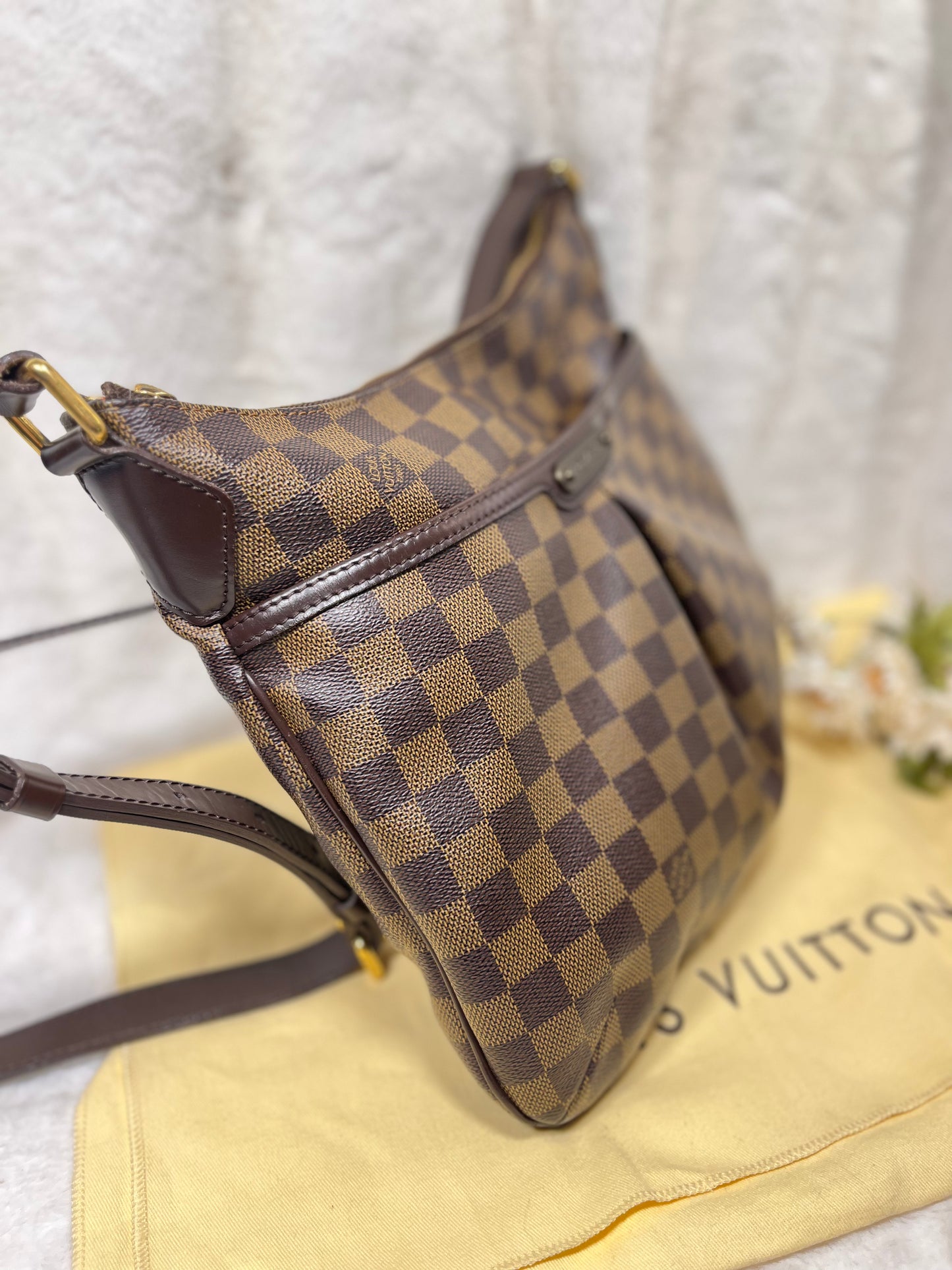 Authentic pre-owned Louis Vuitton Bloomsbury pm crossbody shoulder bag